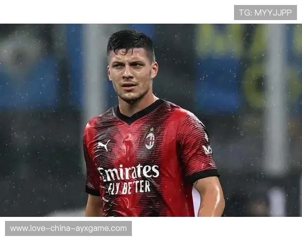 AC米兰约维奇禁区前支点扎实